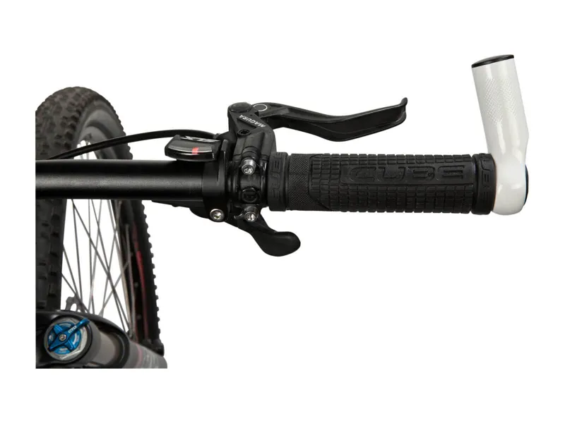 Cube: RFR Bar Ends Childrens Bike - White-4