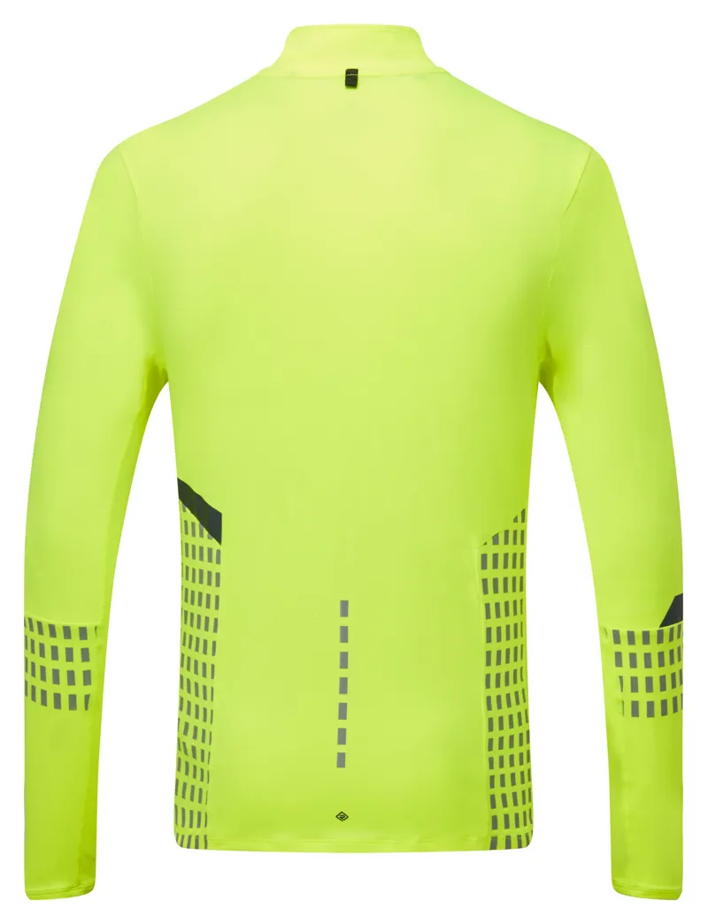 Ronhill Men's Tech Afterhours 1/2 Zip Tee Yellow-1