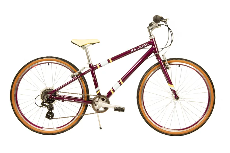 Raleigh Pop 26 Kids Bike in Purple
