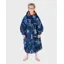 V3 Dryrobe Kids L/S 10-13 Blue Camo/Orange