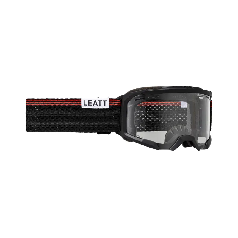 Leatt Velocity 4.0 MTB Goggles in X-Flow Black Clear 83%
