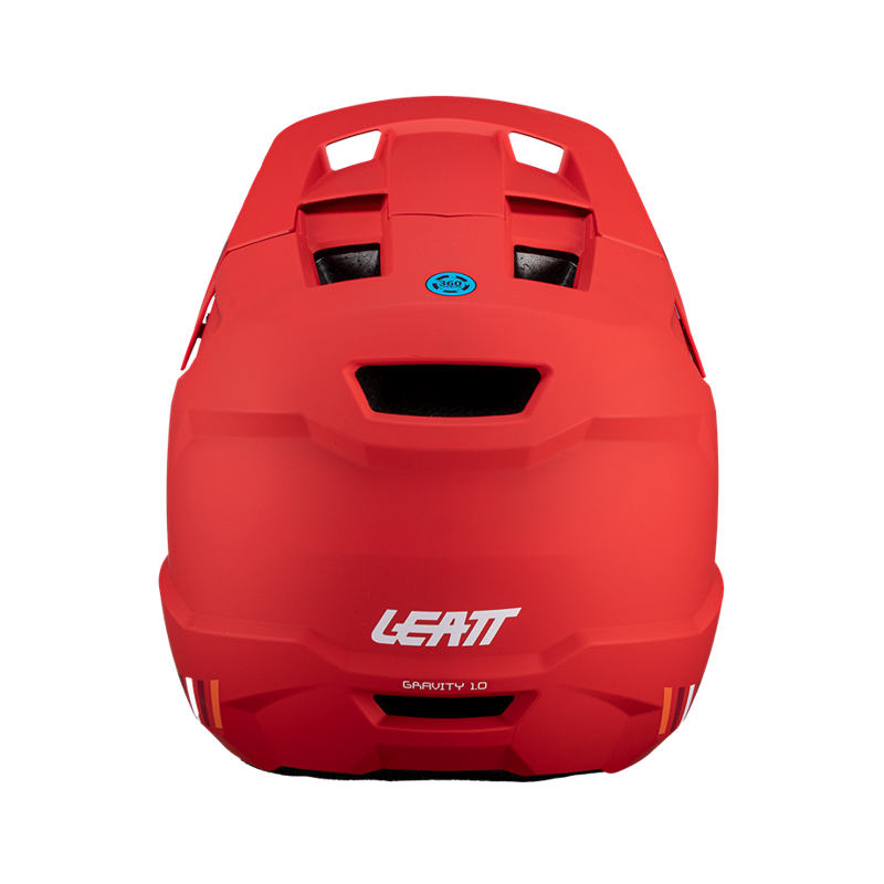 Leatt MTB Gravity 1.0 Full Face Helmet in Red-5
