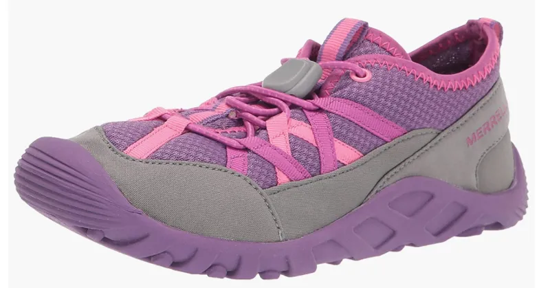 Merrell Kid's Hydro Lagoon Water Shoe - Grey/Berry