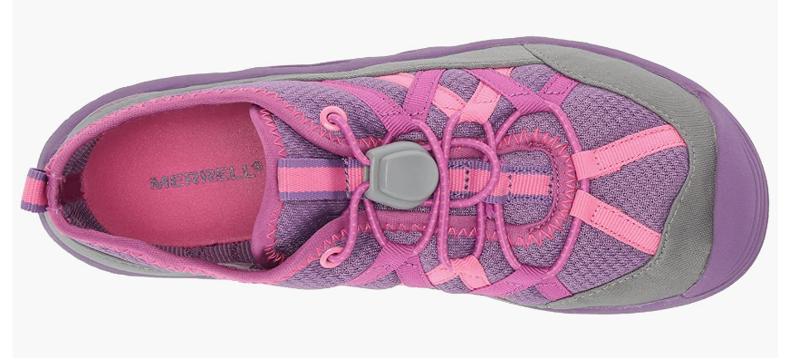 Merrell Kid's Hydro Lagoon Water Shoe - Grey/Berry-1