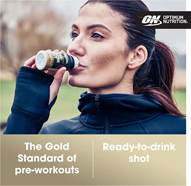 Optimum Nutrition: Gold Standard Pre-Workout Energy Shot Ready to Drink Food Supplement 60ml - Mixed Berry-2