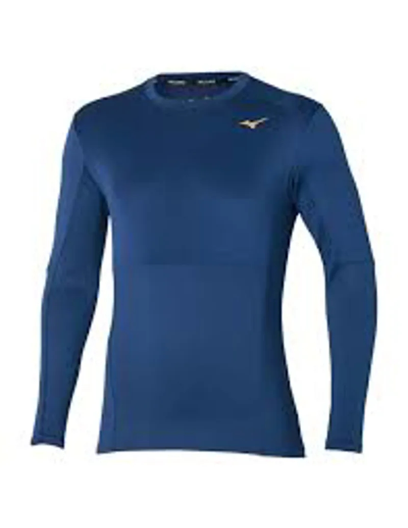 Mizuno Thermal Charge Long Sleeve Shirt Blue