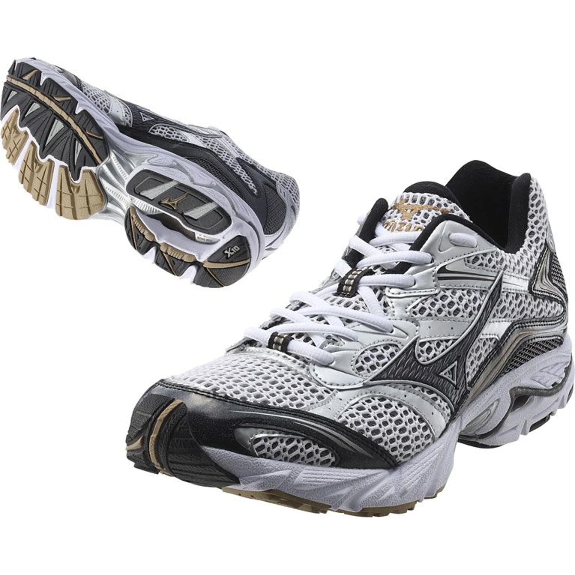 Clearance Mizuno Footwear Mizuno Wave Nexus Silver Mizuno Women's