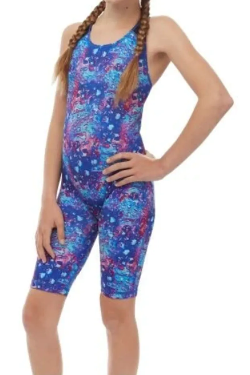  Maru Odyssey kids racing kneesuits - Multi/Blue