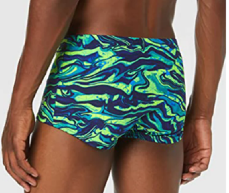 TYR Mens Miramar All Over  Trunks/ Sz 32 - Blue/Green-1