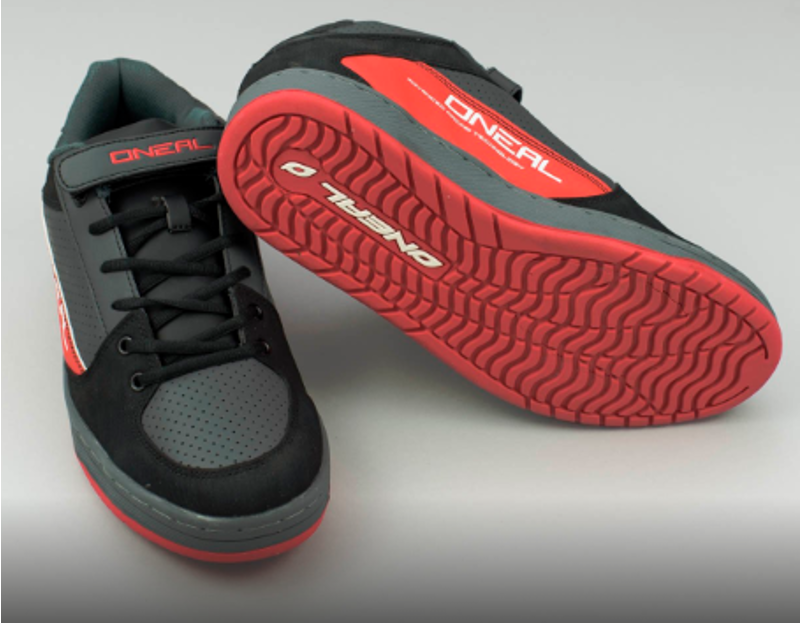 O'Neal Torque SPD MTB Shoes - Grey/Red-1