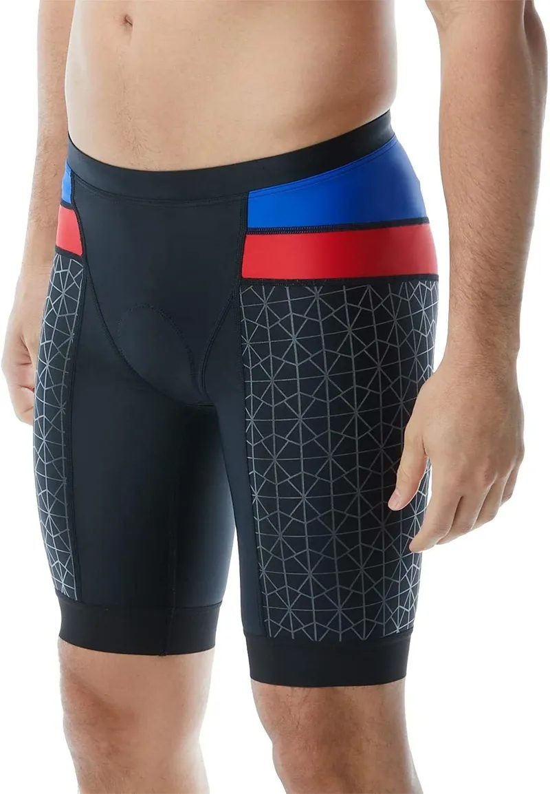 TYR Men's Competitor Tri Short/9 Inches - Black-1
