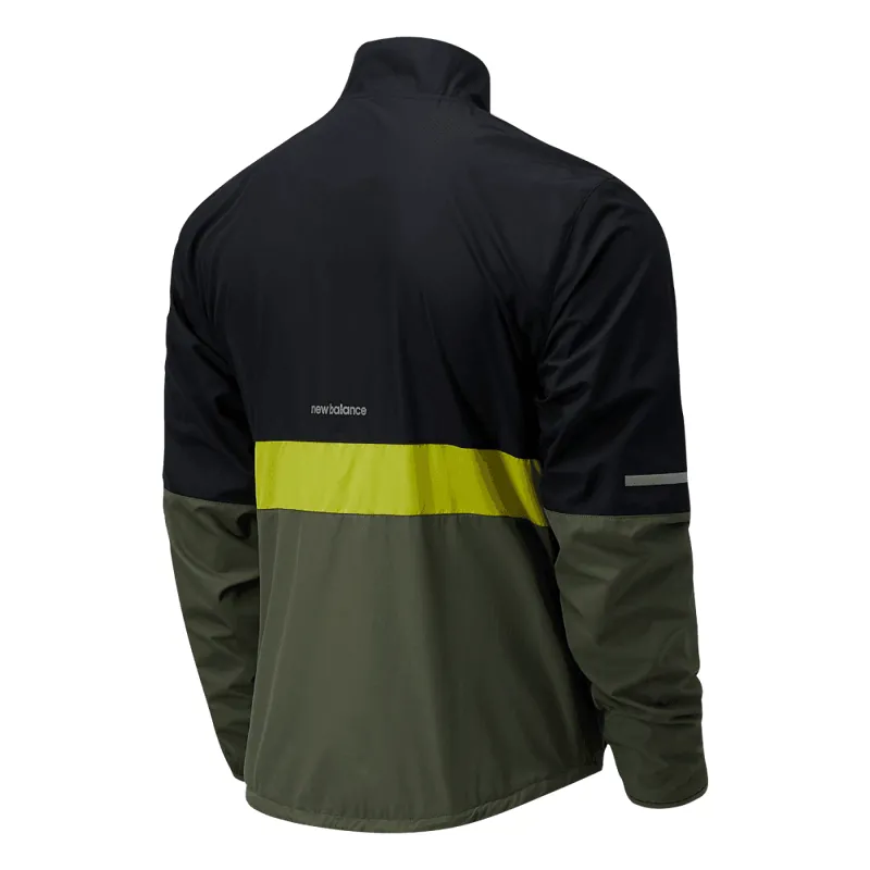 New Balance Men's Accelerate Protect Jacket Norway Spruce