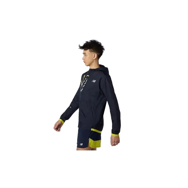 New Balance Impact Run Light Pack Jacket Sulphur Large-1