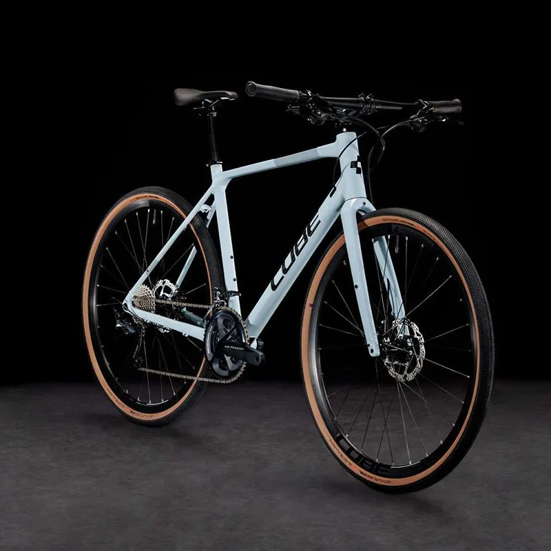Cube Nulane SLX Gravel Bike - Skygrey/Black -1