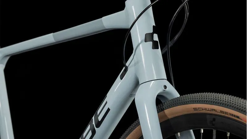 Cube Nulane SLX Gravel Bike - Skygrey/Black -5