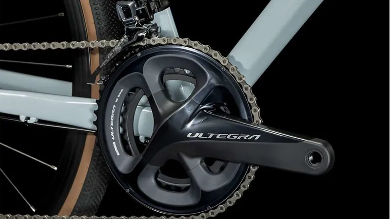 Cube Nulane SLX Gravel Bike - Skygrey/Black -6