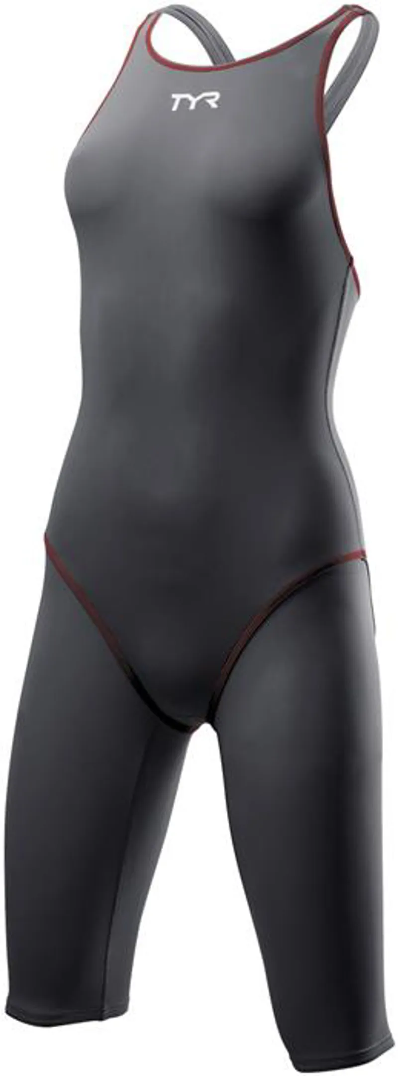TYR Women's Thresher Open Back Swimsuit - Black