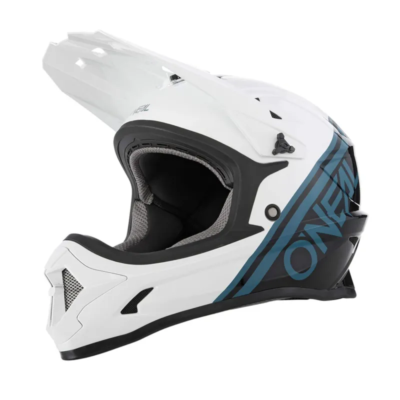 O'Neal Sonus Full Face Youth Helmet V.22 Split/48 -50cm - Black/ White 