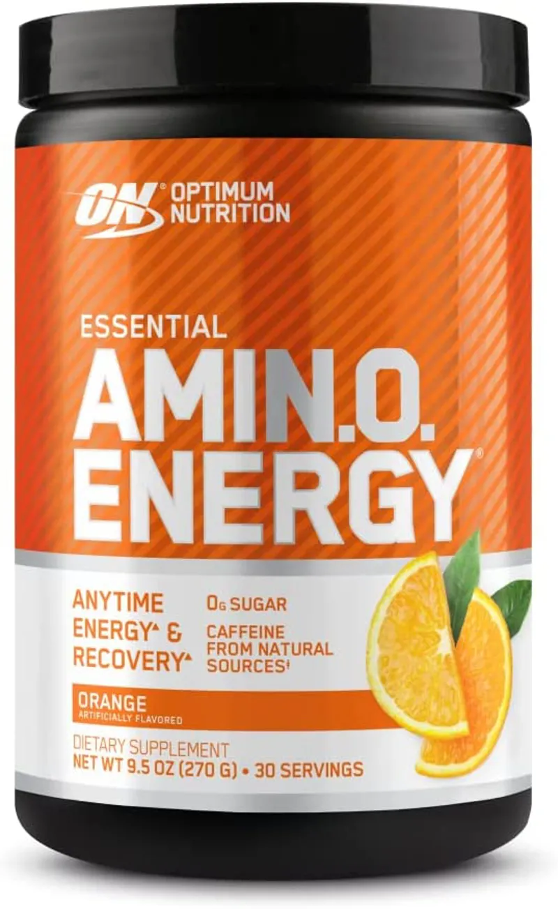Optimum Nutrition Amino Energy Powder 270g/30 Servings Orange