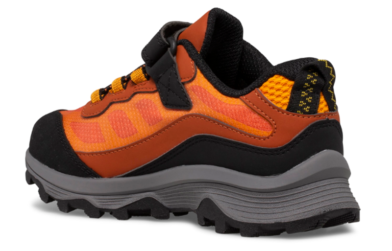 Merrell Moab Speed Low Kids Shoe - Orange-1