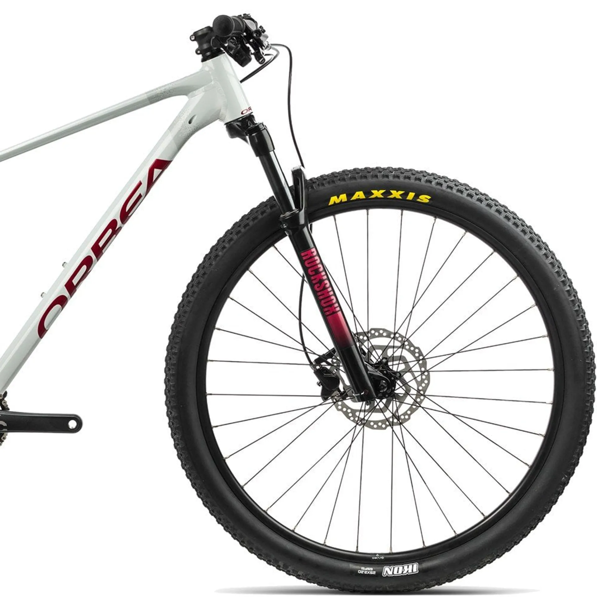 Orbea Alma H30 Hardtail Mountain Bike White/Red