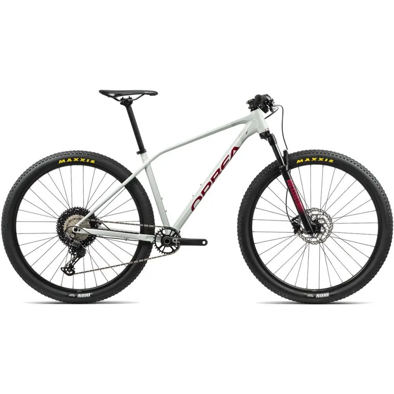 Orbea Alma H30 Hardtail Mountain Bike White/Red