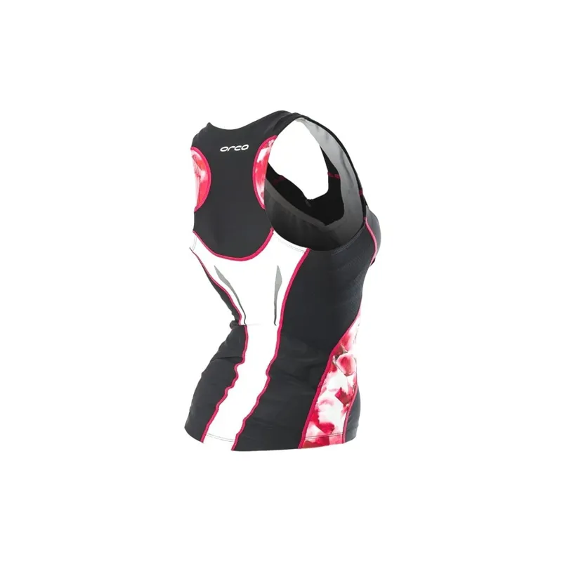 Orca Women's Core Support Tri Singlet Black/Red-1