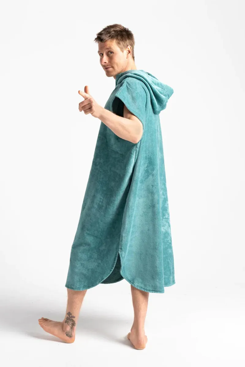 Robie Robes: Original Series Changing Robe in Size: Large - Oil Blue-5