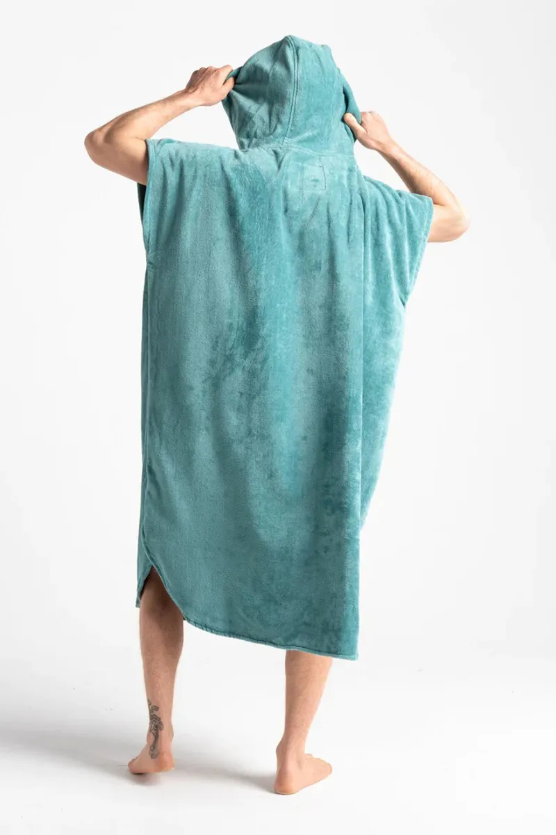 Robie Robes: Original Series Changing Robe in Size: Large - Oil Blue-3