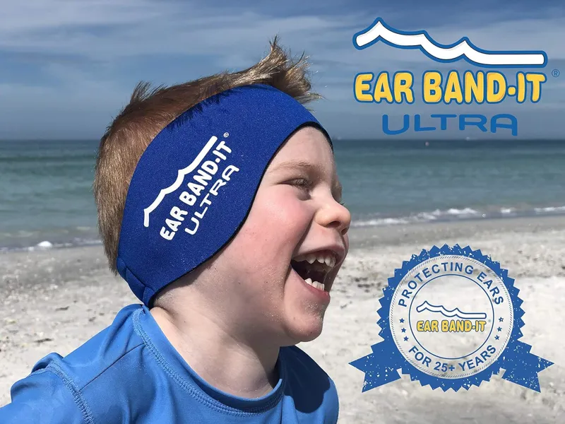 Ear Band-It: Ultra Swimming Headband - Pink-3