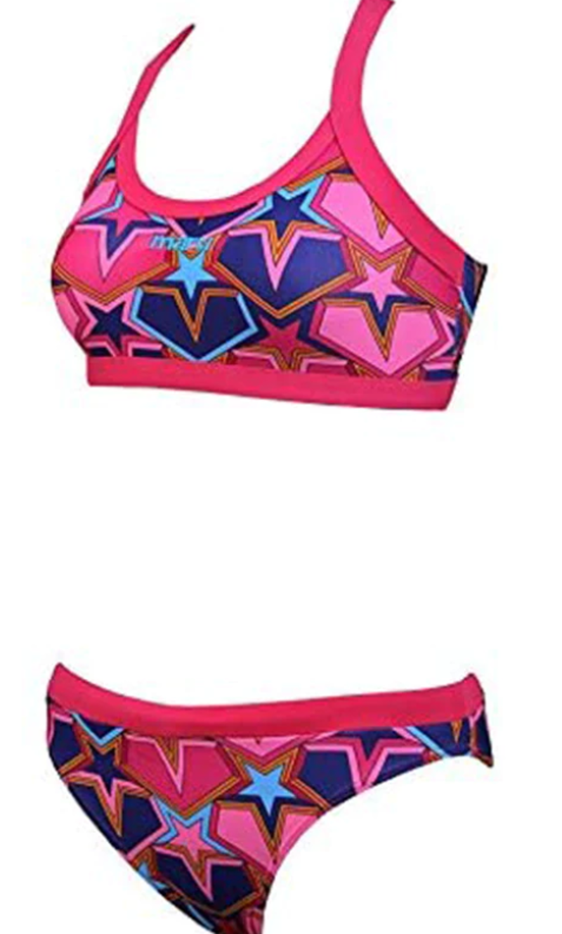 Maru Wonder Woman Pacer Training Ladies Bikini - Pink-2