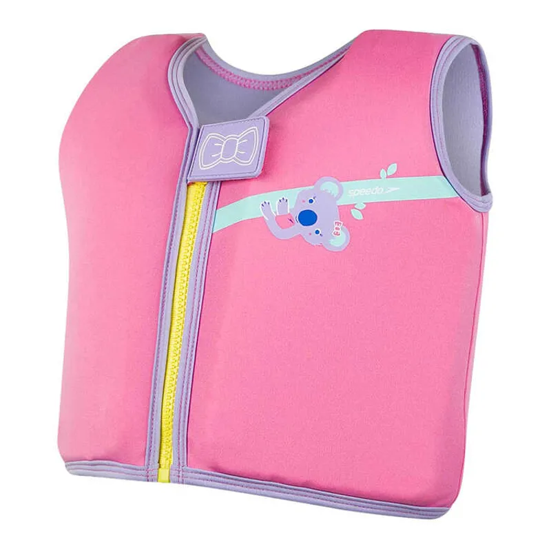 Speedo Sea Squad Float Vest 1-2Yrs - Pink-1