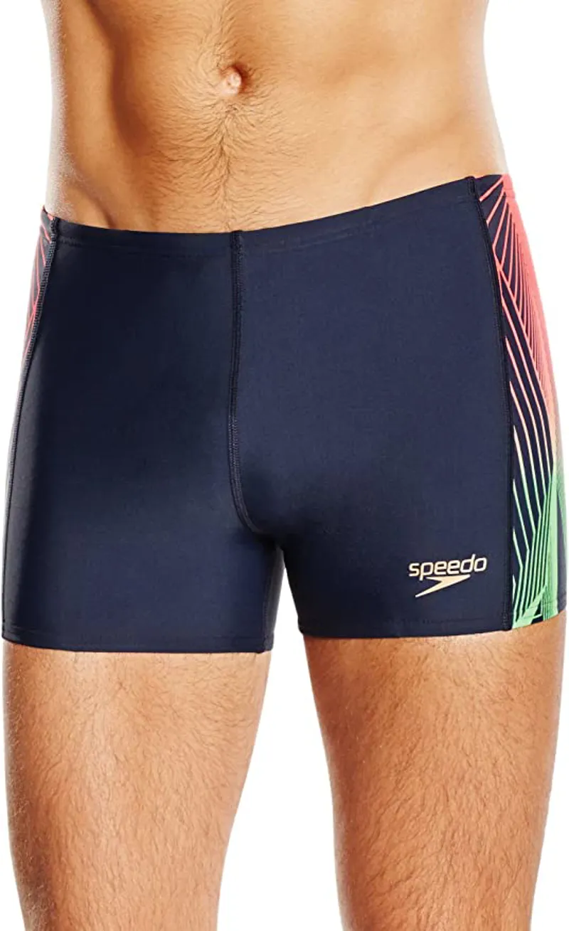 Speedo Powersprint Panel Endurance+ Aquashort Black 30