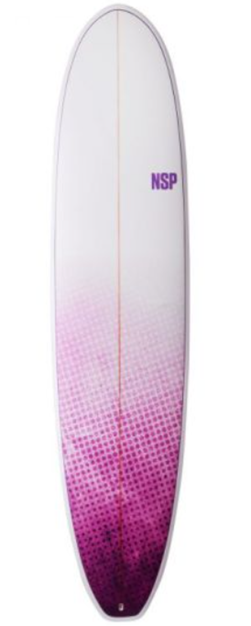 NSP E-Plus 8'0 Longboard -The Purple Wave-1