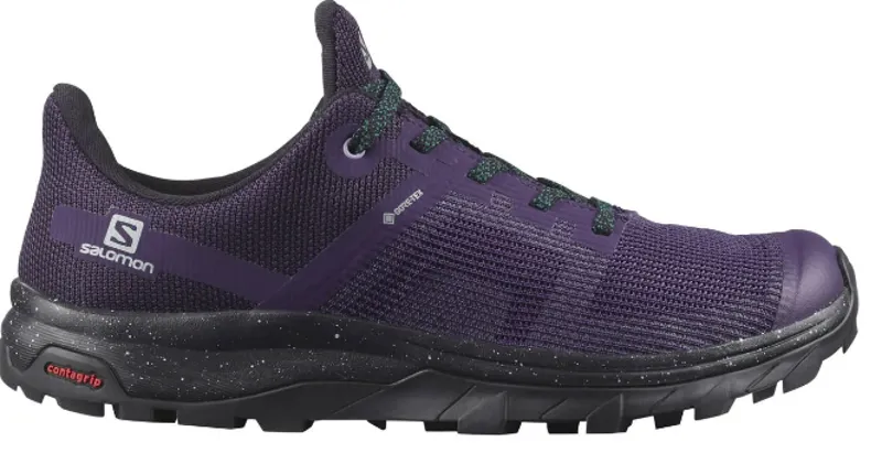 Salomon Women's Outline Prism GTX - Grape/Black