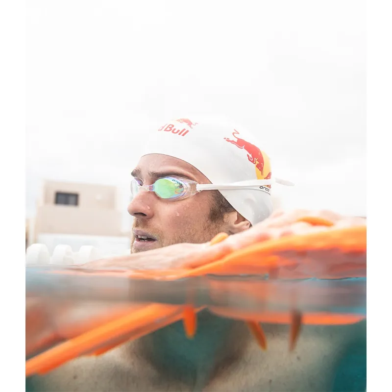 Orca: Swimming/Training Pro Flat Paddle - Orange-2