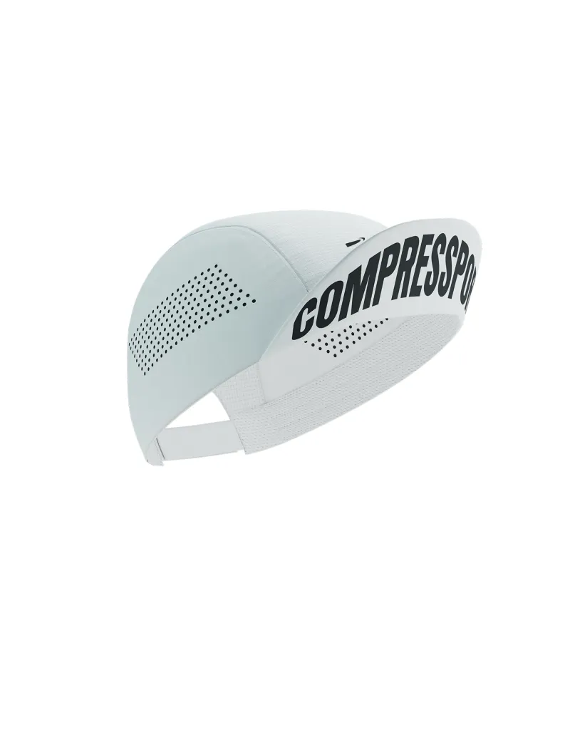 Compressport Pro Racing Cap  White-1
