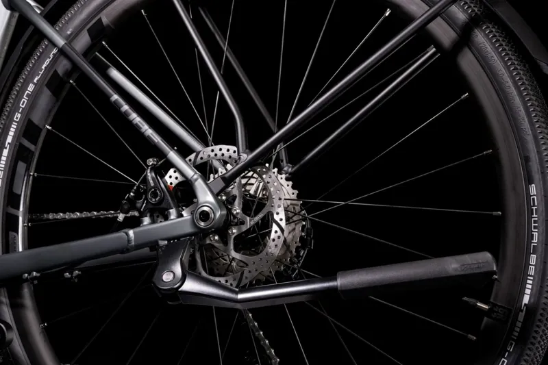Cube: 2022 Nuroad Pro FE Fully Equiped Gravel Road Bike - Inkgrey/Black -3