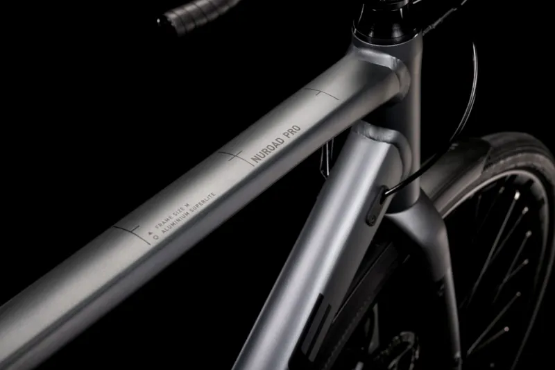 Cube: 2022 Nuroad Pro FE Fully Equiped Gravel Road Bike - Inkgrey/Black -5