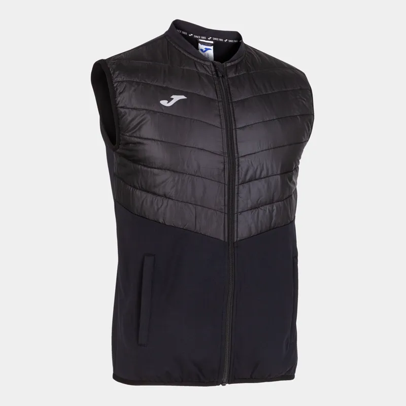 Joma: R-COMBI Padded Mens Vest - Black