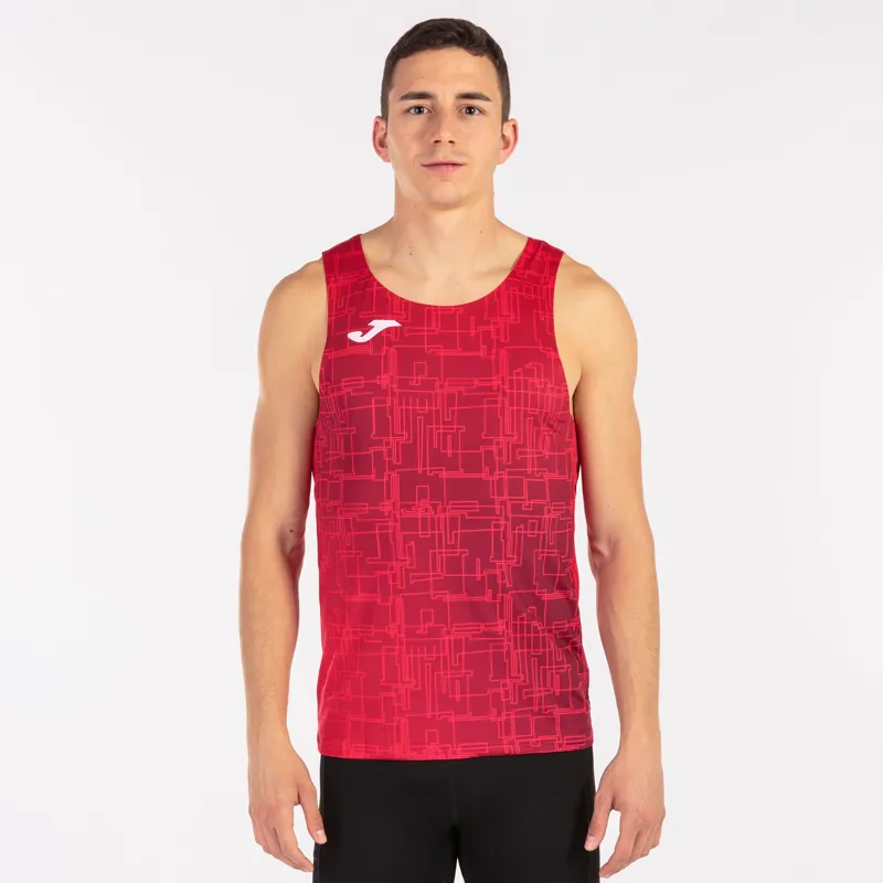 Joma: Elite VIII Tank Top - Red-1