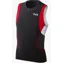 Tyr Men's Competitor Tri Singlet Black/Red