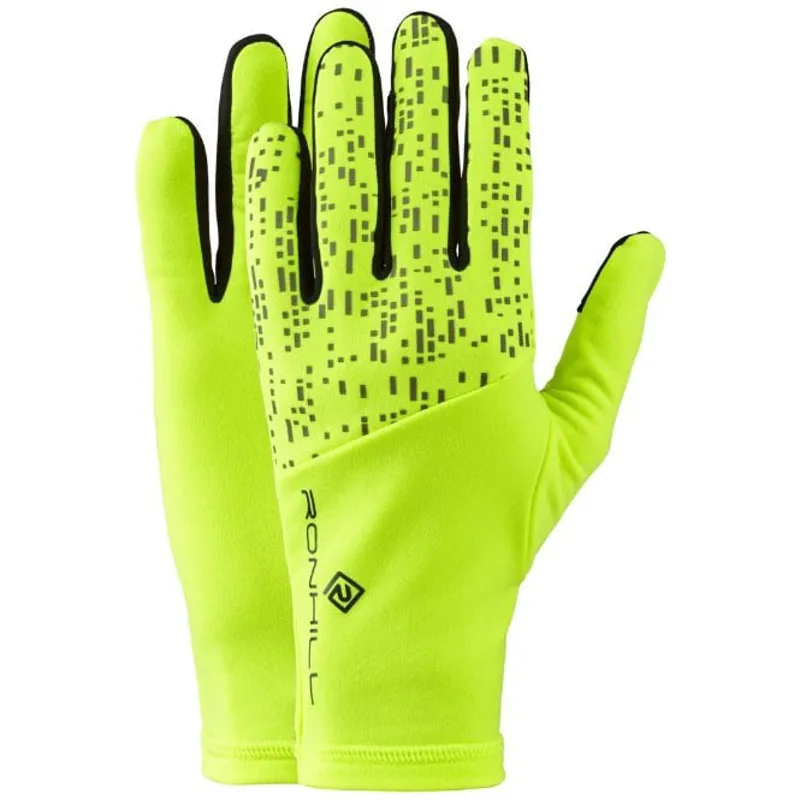 Ronhill Night Runner Glove Fluo Yellow/Reflect