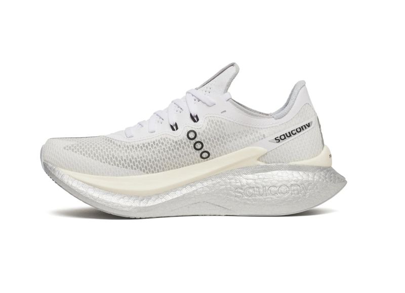 Saucony Men's Endorphin Pro 5 White/Black-2