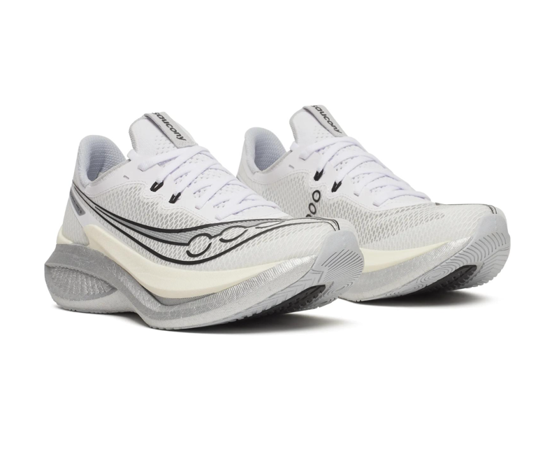 Saucony Men's Endorphin Pro 5 White/Black-5