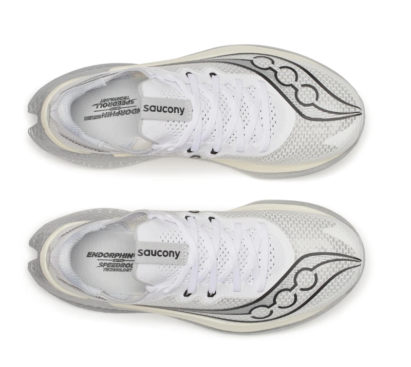 Saucony Women's Endorphin Pro 5 White/Black-4