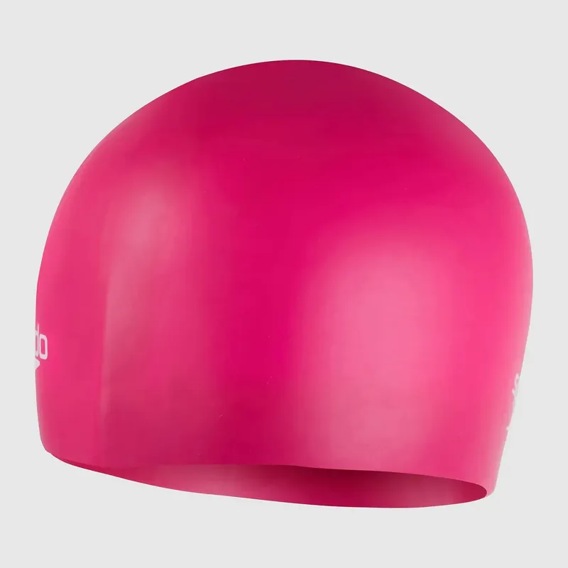 Speedo Moulded Silicone Cap - Pink