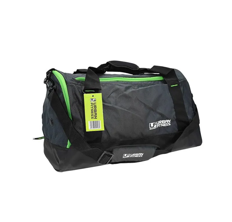 UFE: Urban Fitness Small Holdall Bag - Charcoal/Green