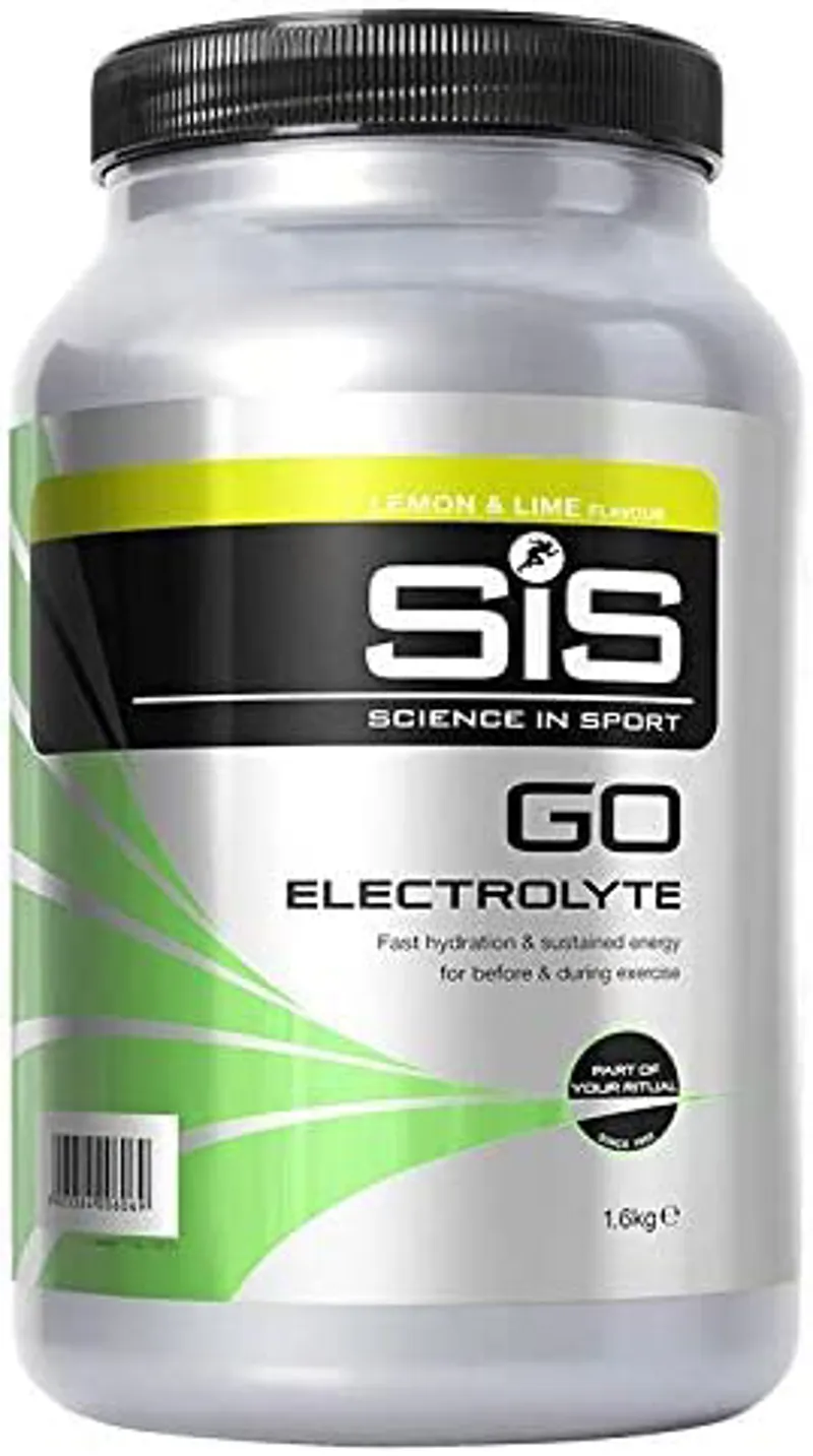 Science In Sport GO Electrolyte Powder 1.6 kg Tub Energy Drink - Lemon and Lime