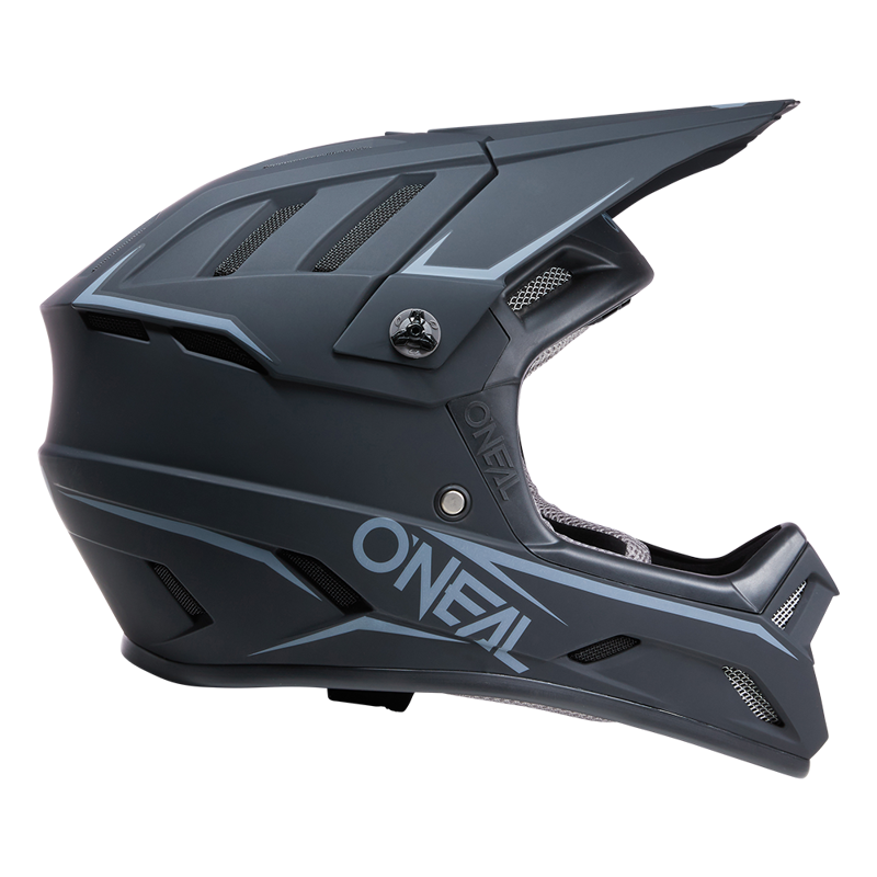 O'Neal Backflip Solid Full Face Helmet /X Small - Black-2